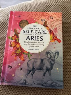 Aries self care book purchased new