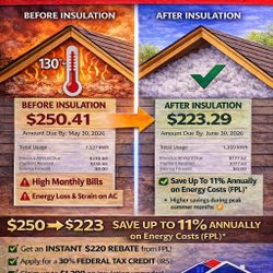 Fiberglass Attic Blow In Rebate 