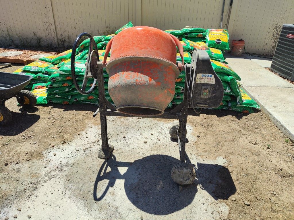 5 Cu Concrete Mixer