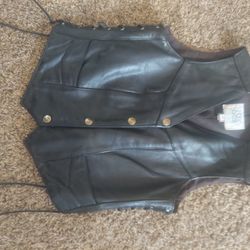 Leather Vest