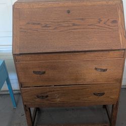 Small Secretary's Desk Needs TLC 