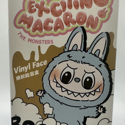 Pop Mart Labubu The Monsters Exciting Macaron Vinyl Face Blind Box