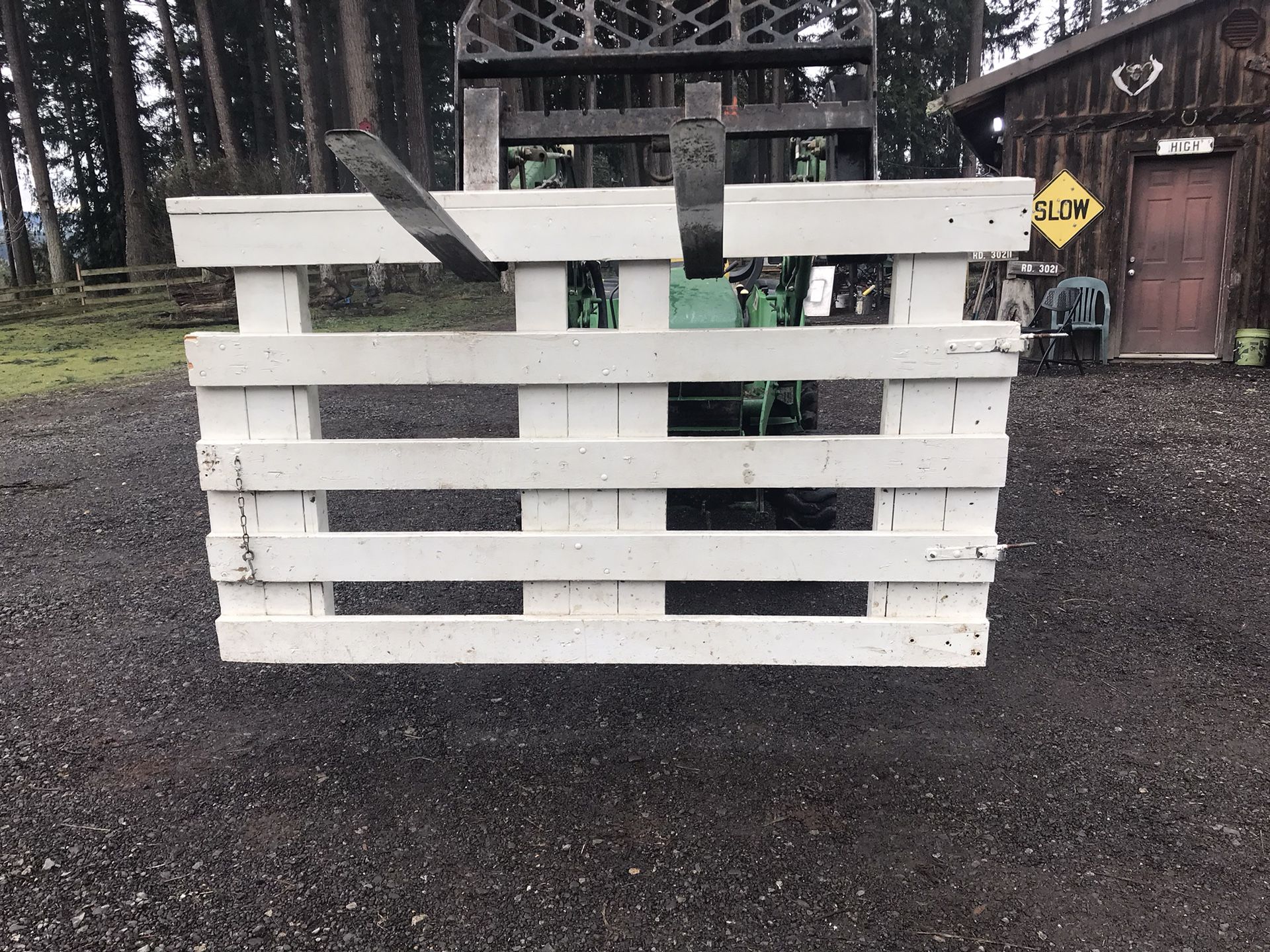 Heavy Duty Wood Farm Gate