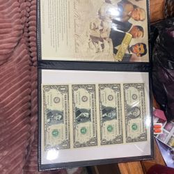 Mount Rushmore Collection Uncut $1 Bills