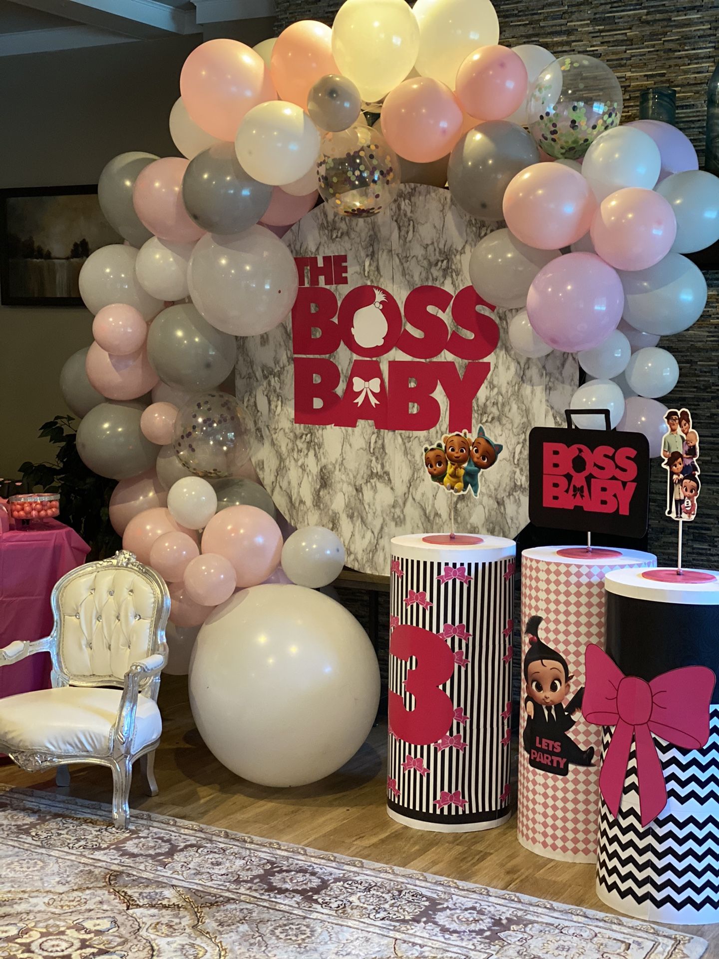 Boss baby party decoration