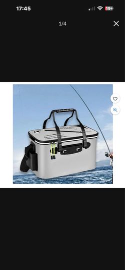 Fishing supplies,fishing box container Igloo MaxCold Blue/Gray 54 qt Ice Chest