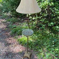 Antique Ash Tray Floor Lamp