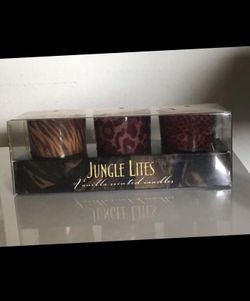 Jungle light vanilla scented candles