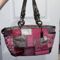 Pink Coach Purse 