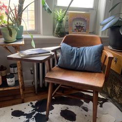 1940s MCM B.L. Marble Student Chair