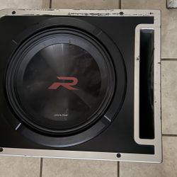 Alpine Type R  With Insulated Speaker Box 