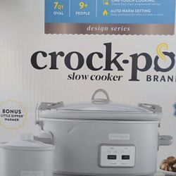 Crockpot And Dip Pot 