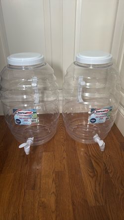 American Maid 5-Gallon Beverage Jar Dispensers – Set of 2