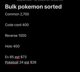 Bulk pokemon