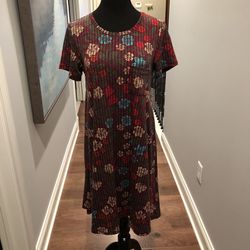 New With Tags, LuLaRoe Carly Dress, Size Small