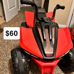 Toddler Motorcycle Semi-New