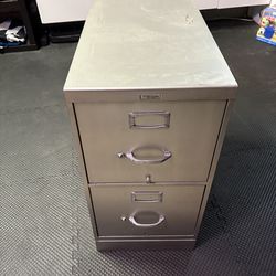 Steelcase Vertical 2 Drawer File Cabinet