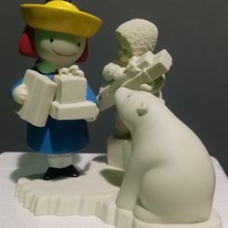 Dept. 56 Snowbabies "A Gift So Fine From Madeline" Of The Guest Collection 