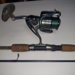 Shimano Symetre 4000FJ With MHX Custom Rod for Sale in Auburn, WA