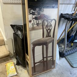 Set Of Two High Chairs / Bar Stool - Unopened 