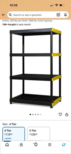 Heavy duty storage shelves