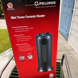 17” Ceramic Tower Space Heater