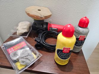 BAUER 5.7 Amp, 6 in., 8 mm Short-Throw Random Orbit DA Polisher/Sander