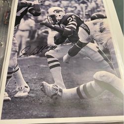 Buffalo Bills Joe Cribbs Signed 8x10 
