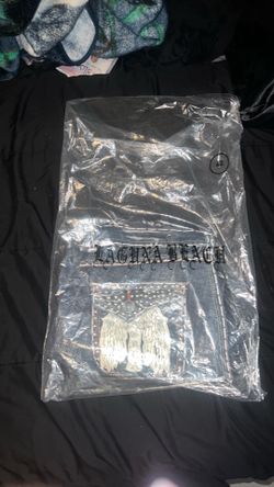 Vintage Y2K NWT Laguna Beach Jean Co Hand Stitched Baggy Jean Shorts Size 42