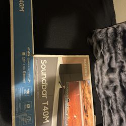 Samsung T40M Soundbar And Sub