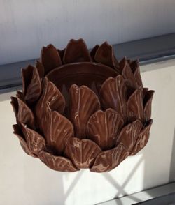 Gorgeous artichoke candle holder