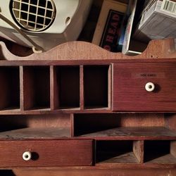 Vintage Mail Shelves
