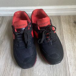 Ralph Lauren Polo Sport P67 Men’s Red & Black Shoes Size 9.5