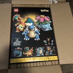 Pokemon Venusaur, Charizard and Blastoise