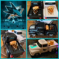 Brand New customer San jose Sharks Bluetooth Speaker Truck’s $50 each 