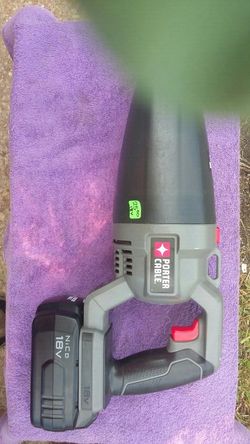 Zip 64149 18-volt Porter-Cable vacuum with new battery