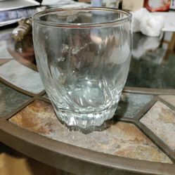 Vintage Anchor Hocking Central Park  Glass Cup