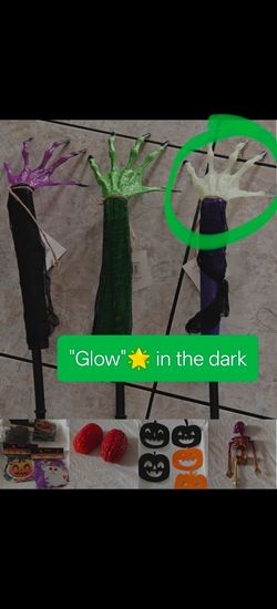 Halloween Decorations Mixed Glow