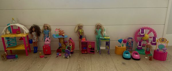 Barbie Chelsea Carnival, Doctor, Mermaid, Marine Biologist sets   