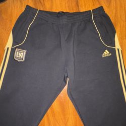Adidas Men’s Los Angeles FC Travel Pants Size XXL 