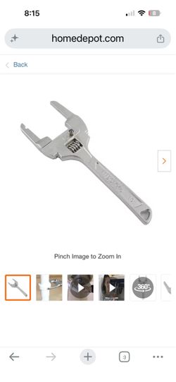 Adjustable Sink Wrench