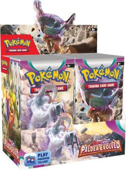 Pokémon PALDEA EVOLVED Booster Boxes, ETBs
