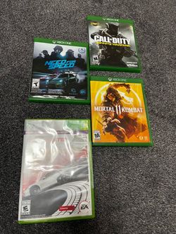 Xbox One Mortal Combat, Need for Speed, Call of Duty