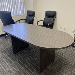 Oval Conference Table