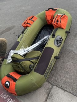 inflatable fishing boat