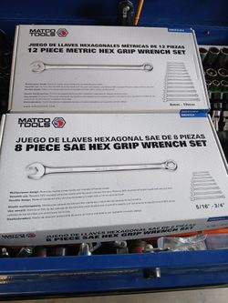 2 Matco Wrench Sets New Extra Long