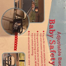 6-4 Safety Car Seat Mirror for Rear Facing Infant, Clear Wide View, 360°Rotation, Easily Observe the Baby Move, Secure, Shatterproof $8.18 $8.18