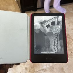 Kindle With Case 