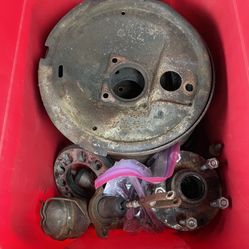 1961-64 Front Brake Drum Set Up