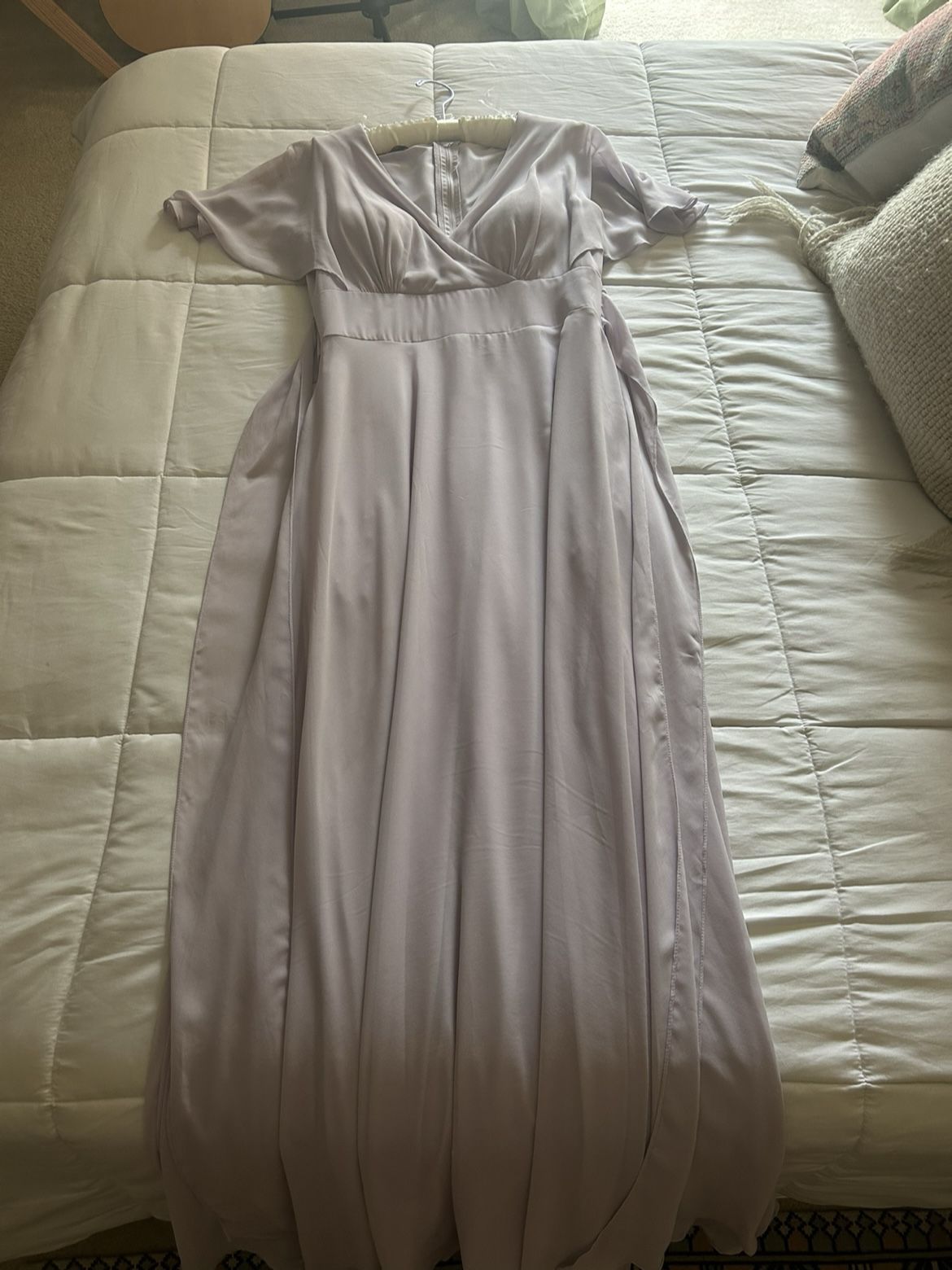 Light Purple- Lilac Bridesmaid Dress 